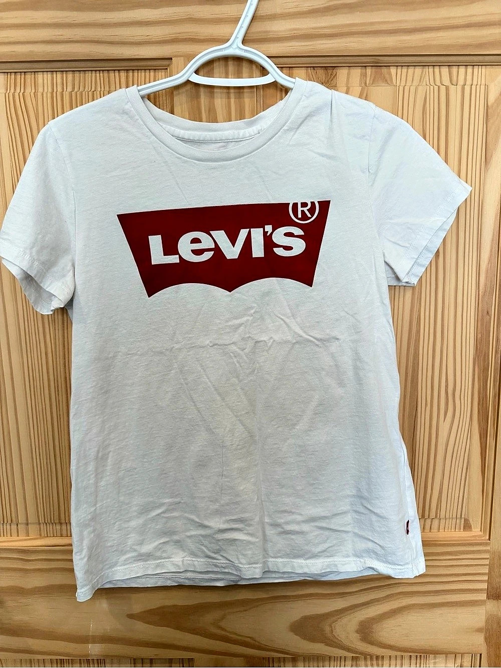 Levi's Graphic Batwing T-Shirt Logo Tee White Medium